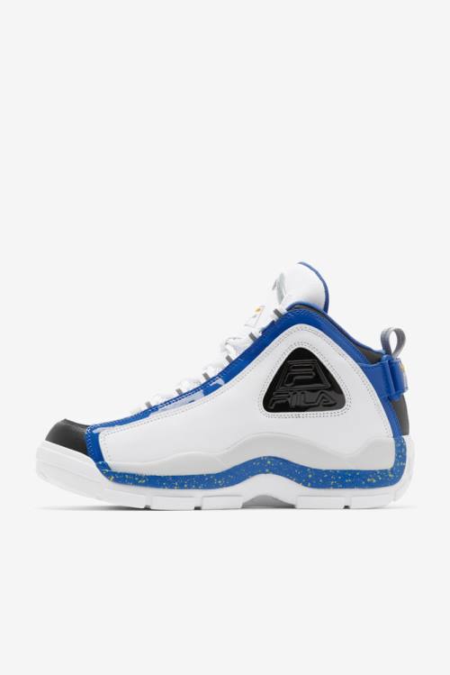 Fila Grant Hill Miesten 2 Tennarit Valkoinen Sininen Sitruuna | Fila431XF