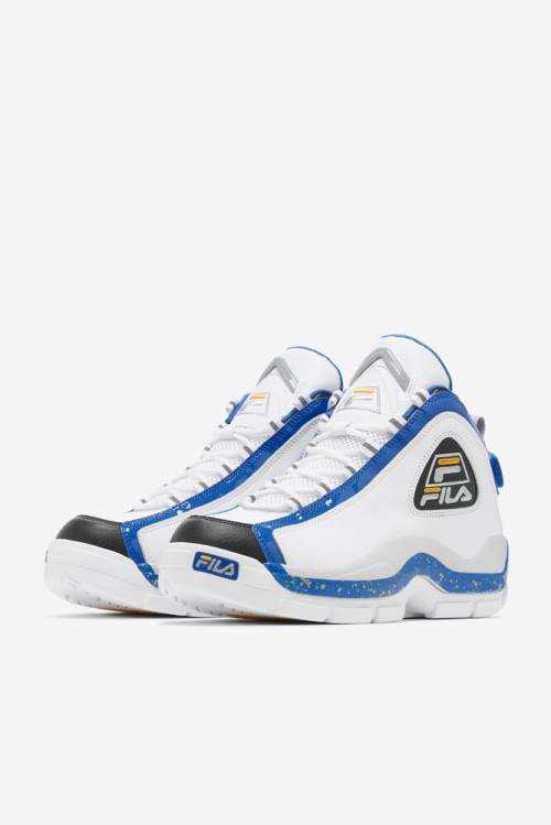Fila Grant Hill Miesten 2 Tennarit Valkoinen Sininen Sitruuna | Fila431XF