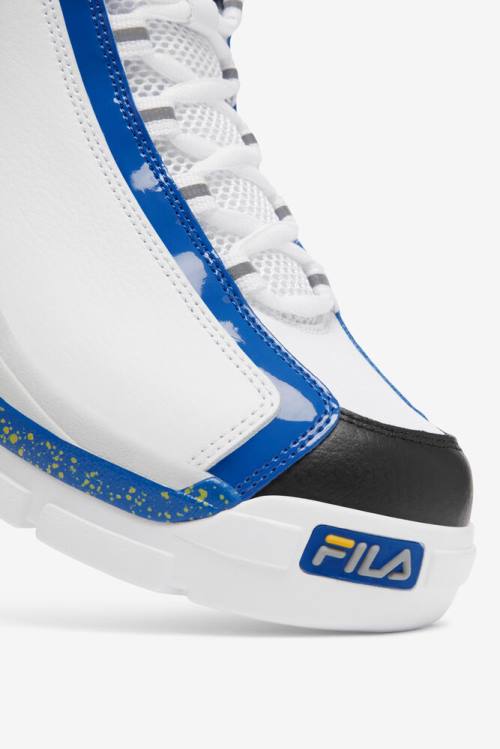 Fila Grant Hill Miesten 2 Tennarit Valkoinen Sininen Sitruuna | Fila431XF