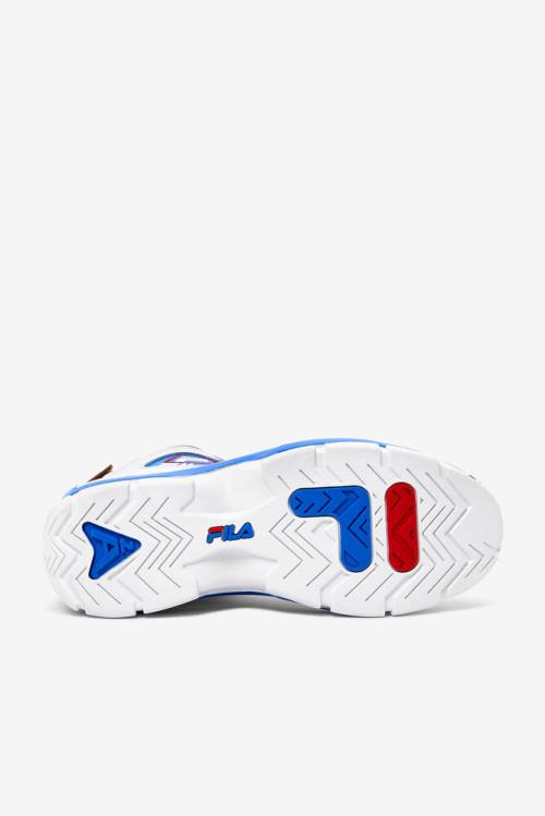 Fila Grant Hill Miesten 2 Tennarit Valkoinen Sininen | Fila465FE