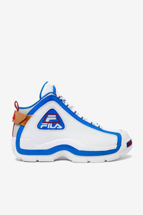 Fila Grant Hill Miesten 2 Tennarit Valkoinen Sininen | Fila465FE