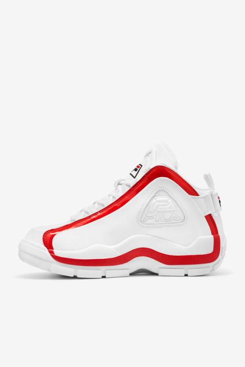 Fila Grant Hill Miesten 2 Tennarit Valkoinen Punainen Mustat | Fila476QL