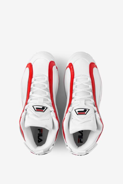 Fila Grant Hill Miesten 2 Tennarit Valkoinen Punainen Mustat | Fila476QL