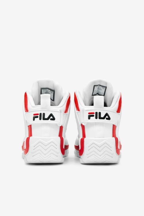 Fila Grant Hill Miesten 2 Tennarit Valkoinen Punainen Mustat | Fila476QL