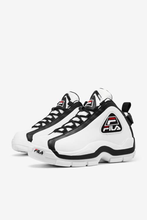 Fila Grant Hill Miesten 2 Tennarit Valkoinen Mustat Punainen | Fila509ZD
