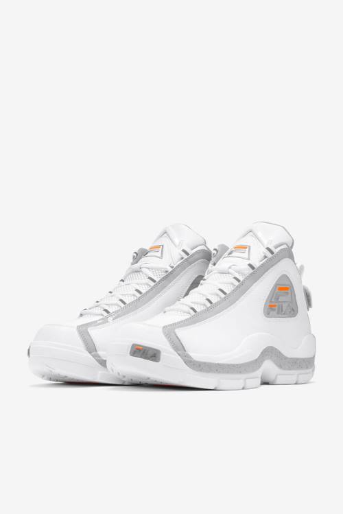 Fila Grant Hill Miesten 2 Tennarit Valkoinen Oranssi | Fila713IJ