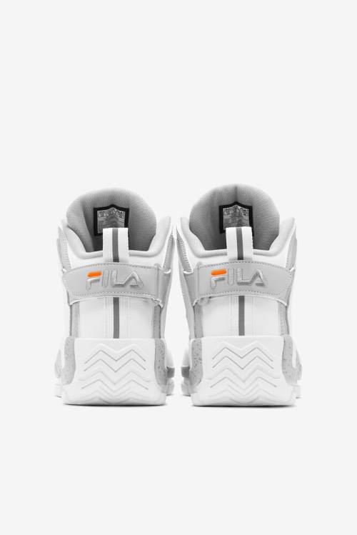 Fila Grant Hill Miesten 2 Tennarit Valkoinen Oranssi | Fila713IJ