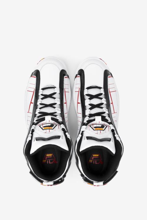 Fila Grant Hill Miesten 2 Tennarit Valkoinen Mustat Kultaiset | Fila854AK