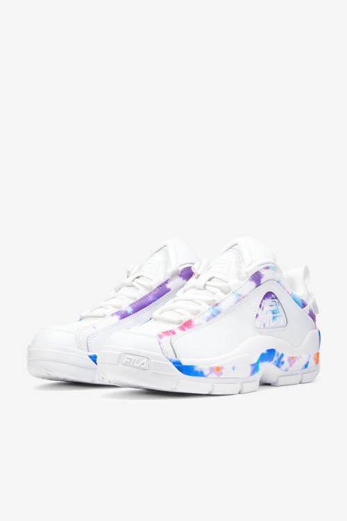 Fila Grant Hill Miesten 2 Tie Dye Low Tennarit Valkoinen | Fila472KI