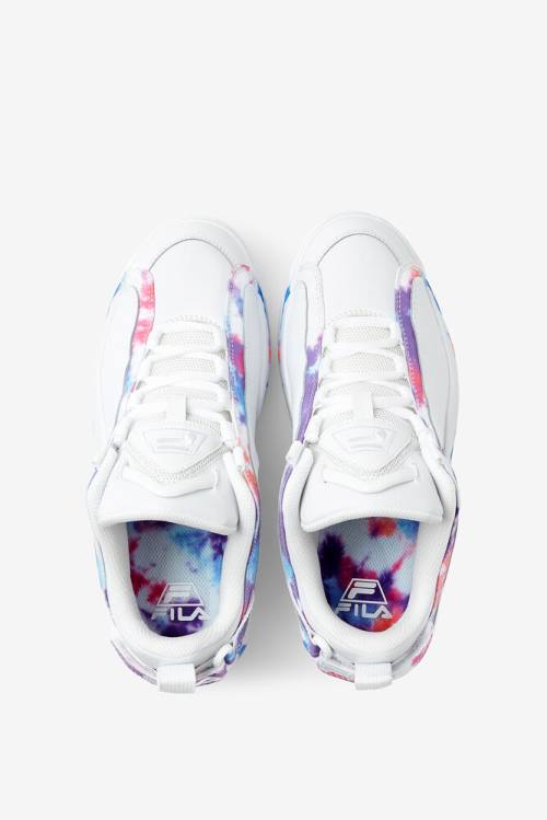 Fila Grant Hill Miesten 2 Tie Dye Low Tennarit Valkoinen | Fila472KI