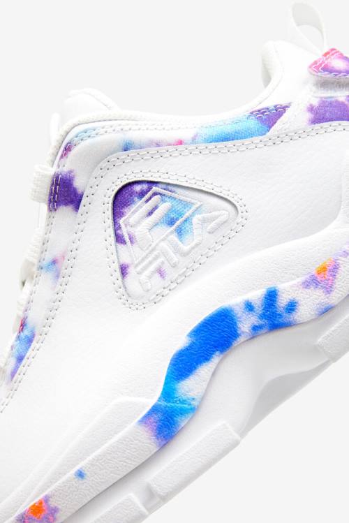 Fila Grant Hill Miesten 2 Tie Dye Low Tennarit Valkoinen | Fila472KI