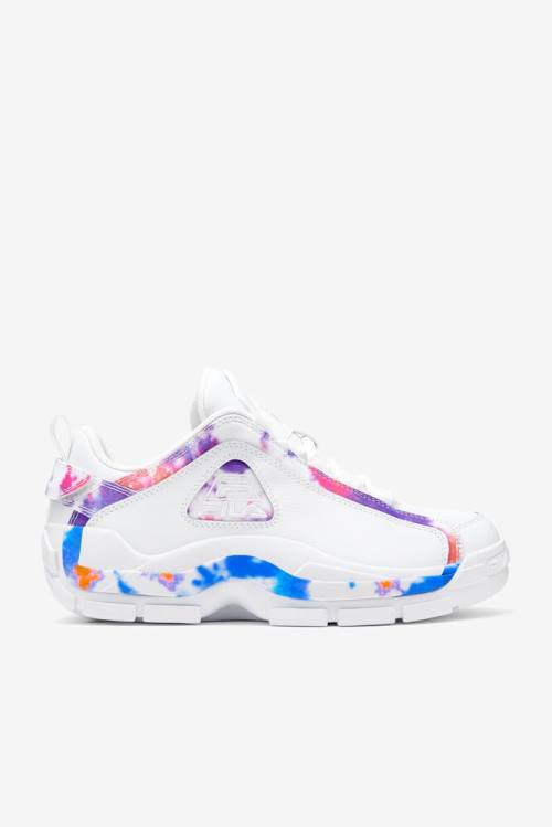 Fila Grant Hill Miesten 2 Tie Dye Low Tennarit Valkoinen | Fila472KI