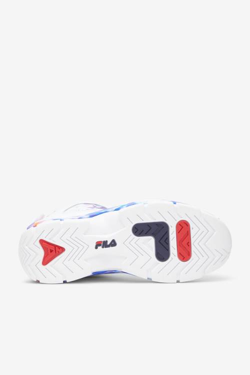 Fila Grant Hill Miesten 2 Tie Dye Tennarit Valkoinen | Fila396TL