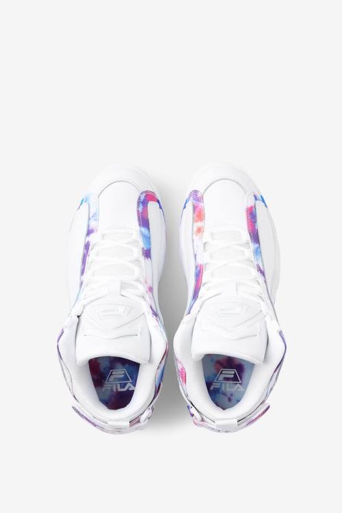 Fila Grant Hill Miesten 2 Tie Dye Tennarit Valkoinen | Fila396TL