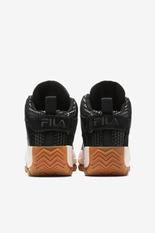 Fila Grant Hill Miesten 2 Woven Tennarit Mustat | Fila850CV