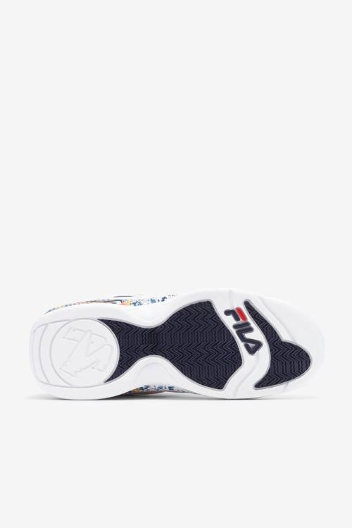 Fila Grant Hill Miesten 3 Diy Tennarit Laivastonsininen Monivärinen Valkoinen | Fila945ZT