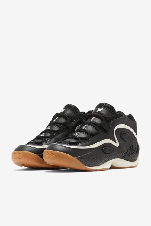 Fila Grant Hill Miesten 3 Woven Tennarit Mustat | Fila239DN