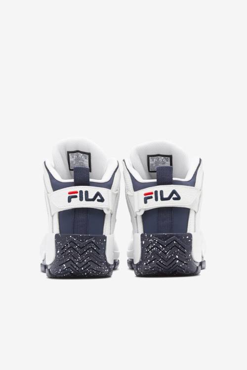 Fila Grant Hill Naisten 2 '96 Reissue Limited Edition Tennarit Valkoinen Laivastonsininen | Fila186HB