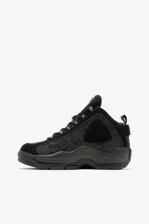 Fila Grant Hill Naisten 2 Floral Jacquard Tennarit Mustat | Fila041SG