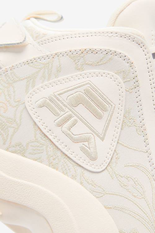Fila Grant Hill Naisten 2 Floral Jacquard Tennarit Valkoinen | Fila510PF