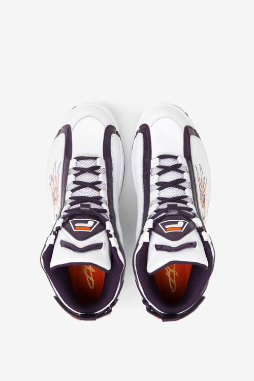 Fila Grant Hill Naisten 2 History Tennarit Valkoinen Violetit Oranssi | Fila537BD