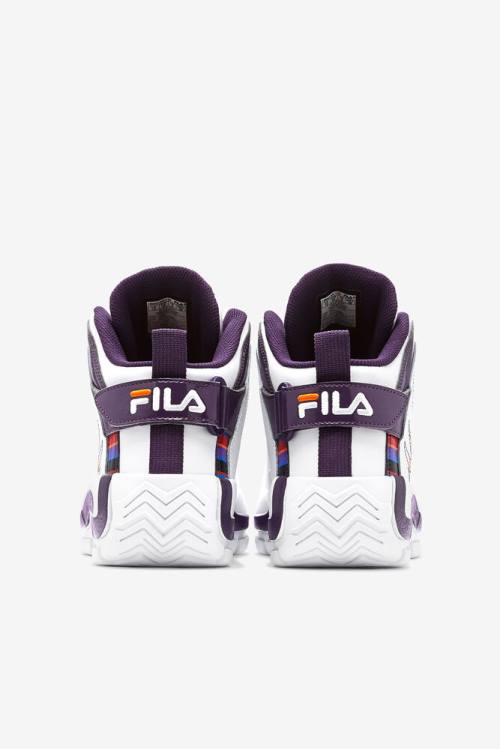 Fila Grant Hill Naisten 2 History Tennarit Valkoinen Violetit Oranssi | Fila537BD