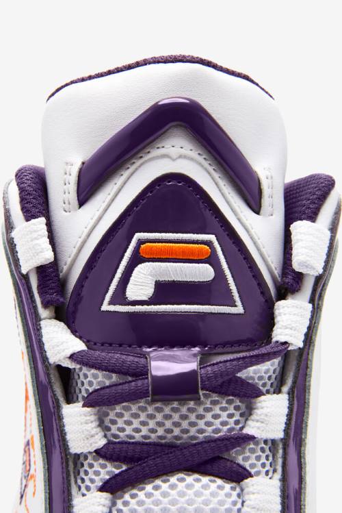 Fila Grant Hill Naisten 2 History Tennarit Valkoinen Violetit Oranssi | Fila537BD