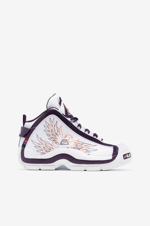 Fila Grant Hill Naisten 2 History Tennarit Valkoinen Violetit Oranssi | Fila537BD