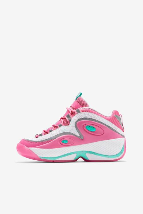 Fila Grant Hill Naisten 3 Tennarit Valkoinen Pinkki | Fila689WG