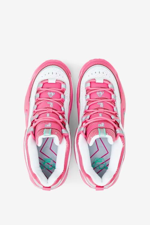 Fila Grant Hill Naisten 3 Tennarit Valkoinen Pinkki | Fila689WG