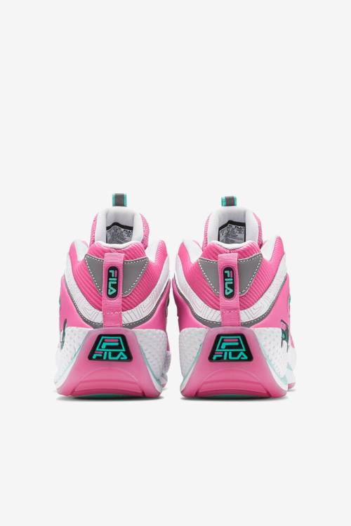 Fila Grant Hill Naisten 3 Tennarit Valkoinen Pinkki | Fila689WG