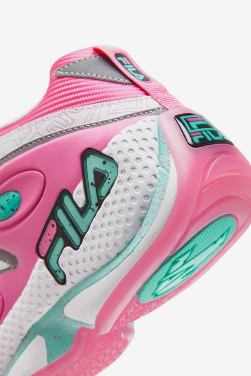 Fila Grant Hill Naisten 3 Tennarit Valkoinen Pinkki | Fila689WG