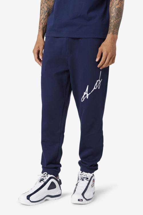 Fila Grant Hill Orson Miesten Housut Laivastonsininen | Fila967HO