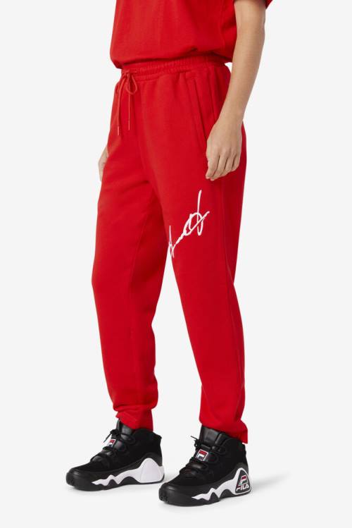 Fila Grant Hill Orson Miesten Housut Punainen | Fila798GE