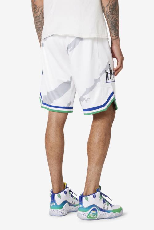 Fila Grant Hill X Sprite Miesten Shortsit Valkoinen Sininen | Fila207CM