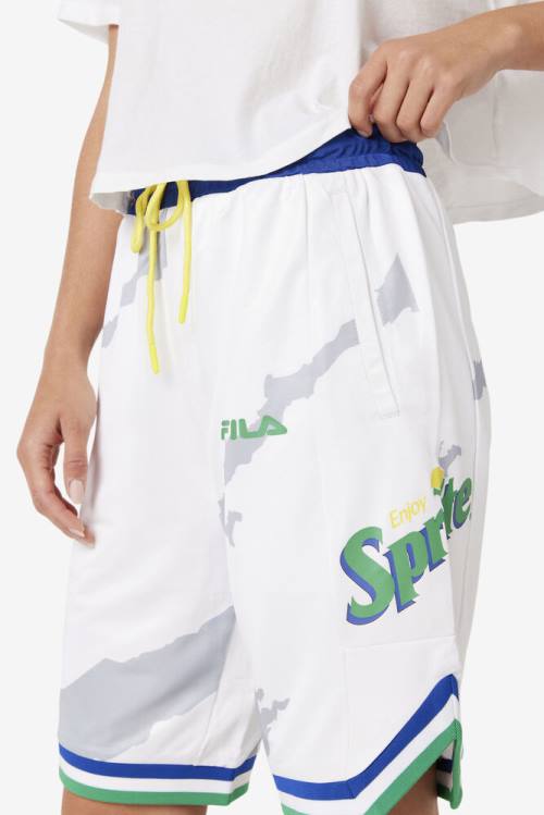 Fila Grant Hill X Sprite Naisten Shortsit Valkoinen Sininen | Fila089KX
