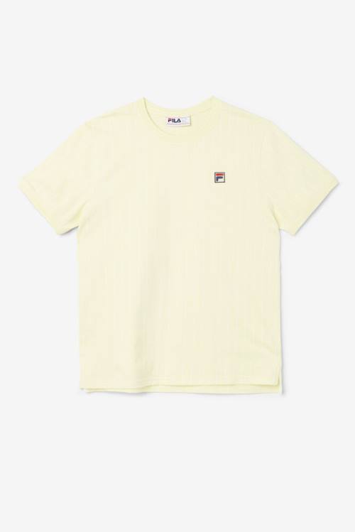 Fila Guillo Tee Miesten T Paidat Keltainen Valkoinen | Fila903GO