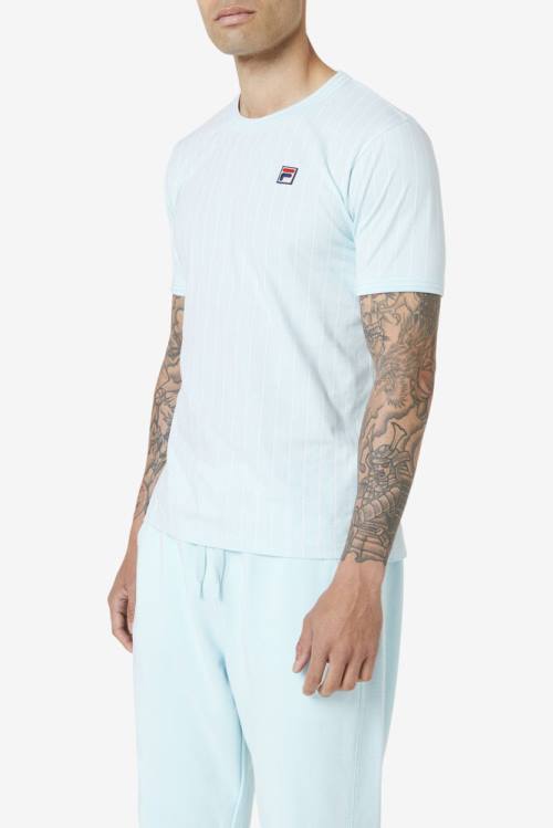 Fila Guillo Tee Miesten T Paidat Sininen Valkoinen | Fila781FI