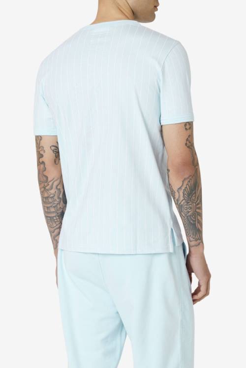 Fila Guillo Tee Miesten T Paidat Sininen Valkoinen | Fila781FI