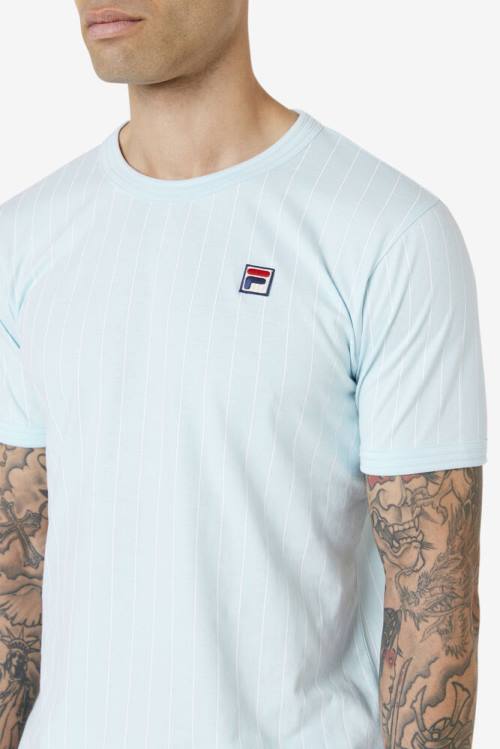 Fila Guillo Tee Miesten T Paidat Sininen Valkoinen | Fila781FI