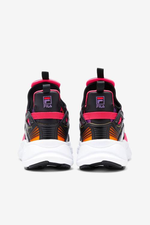 Fila Hallasan '90s Naisten Tennarit Mustat Pinkki Valkoinen | Fila051BH