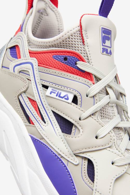 Fila Hallasan Miesten Tennarit Hopea Harmaat Syvä Sininen | Fila740DZ