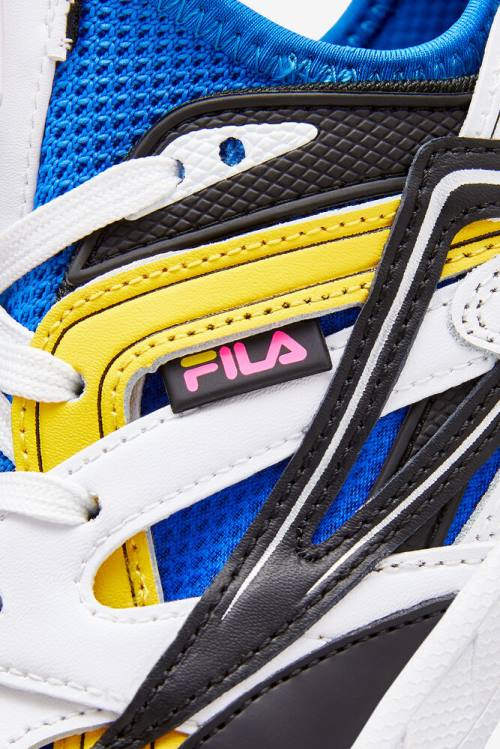 Fila Hallasan Naisten Tennarit Valkoinen Mustat Sininen | Fila395MG