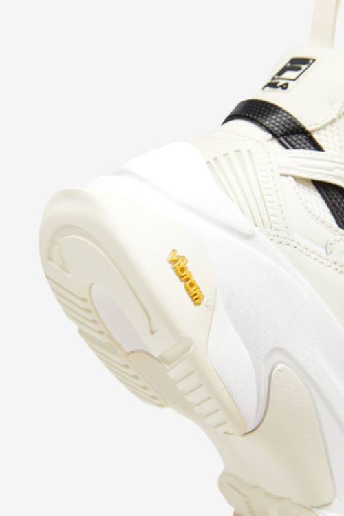 Fila Hallasan Premium Miesten Tennarit Valkoinen Mustat | Fila837XF