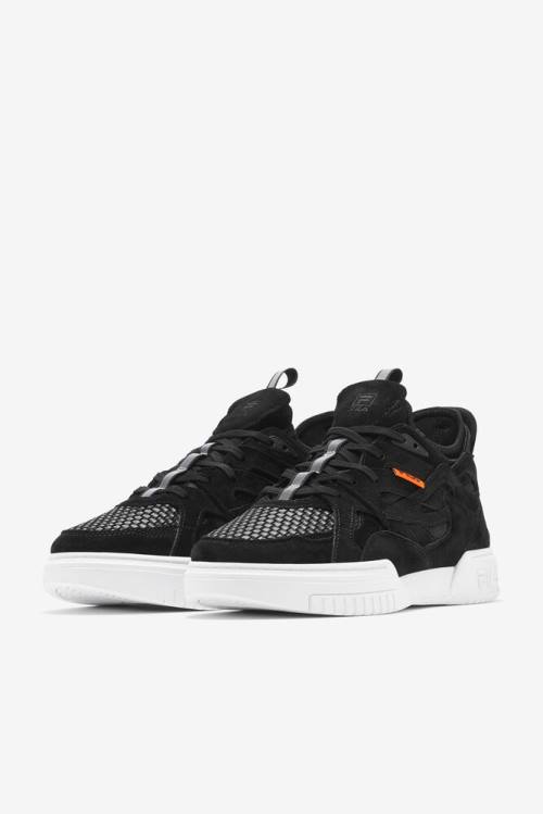 Fila Hallasan Saga V2 Miesten Tennarit Mustat Valkoinen Punainen Oranssi | Fila786BX