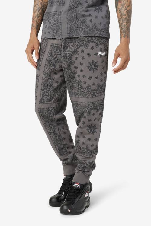 Fila Hemlock Jogger Miesten Housut Harmaat | Fila084LC