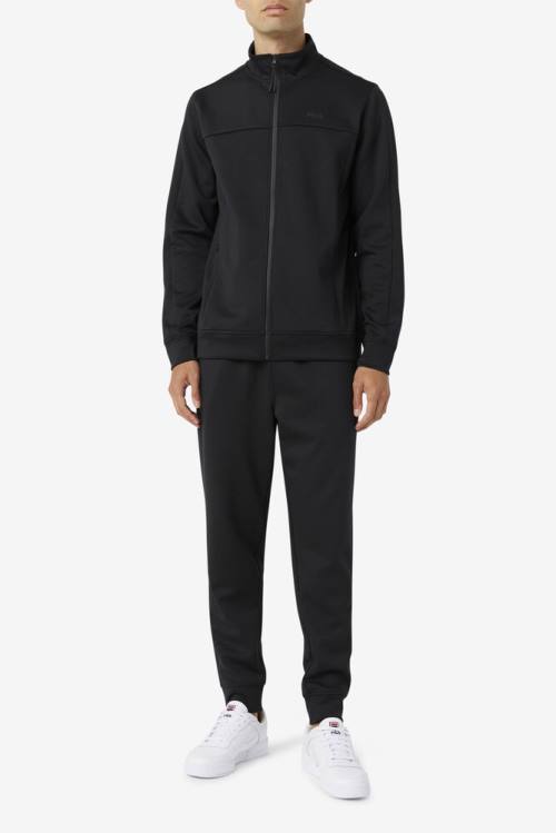 Fila Himmat Jogger Miesten Housut Mustat | Fila531MQ