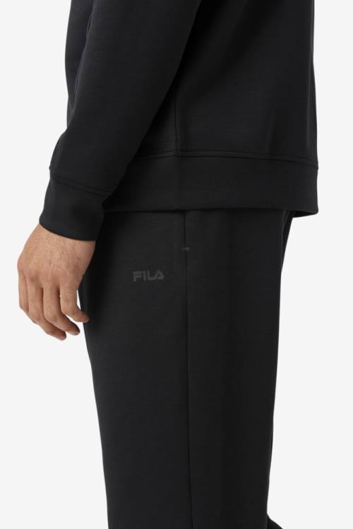 Fila Himmat Jogger Miesten Housut Mustat | Fila531MQ