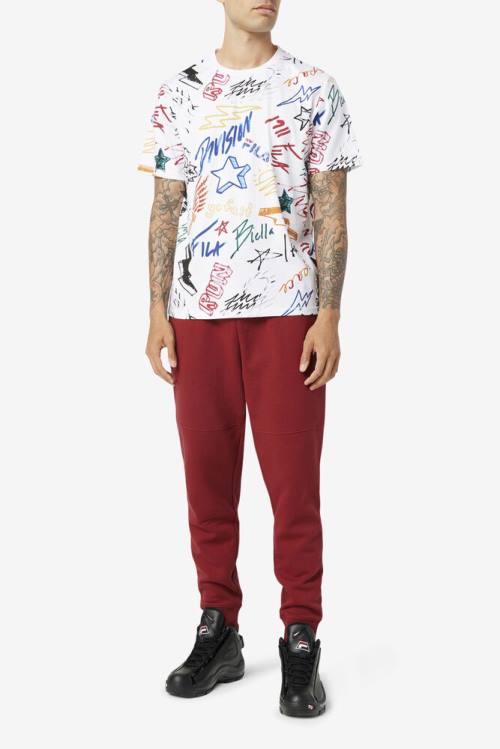 Fila Hiransh Tee Miesten T Paidat Valkoinen | Fila923XU