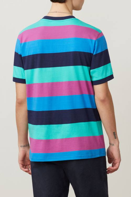 Fila Jabez Tee Miesten T Paidat Laivastonsininen | Fila376WS